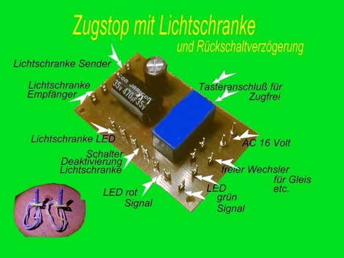 Zugstop durch lichtschranke - zugstop,